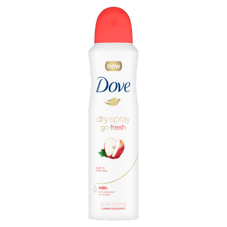 Dry Spray Go Fresh Antiperspirant Deodourant Apple and White Tea