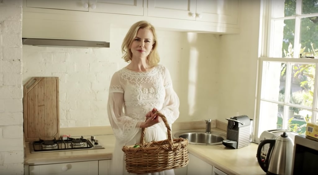 The cottage also has a tiny kitchen — the perfect place for Nicole to make her homemade jam with fruit from their orchard.