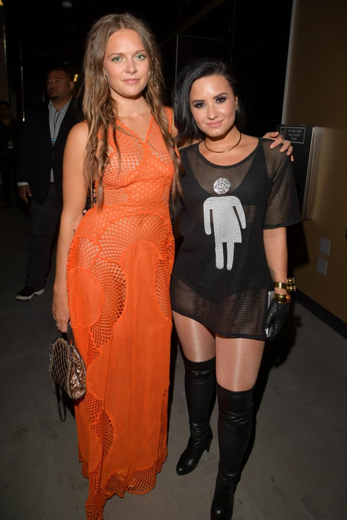 Pictured: Tove Lo and Demi Lovato