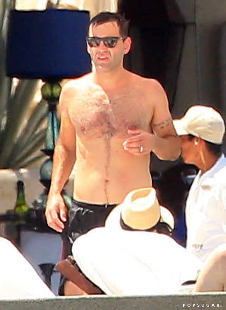 Courteney Cox in a Bikini With Johnny McDaid in Cabo