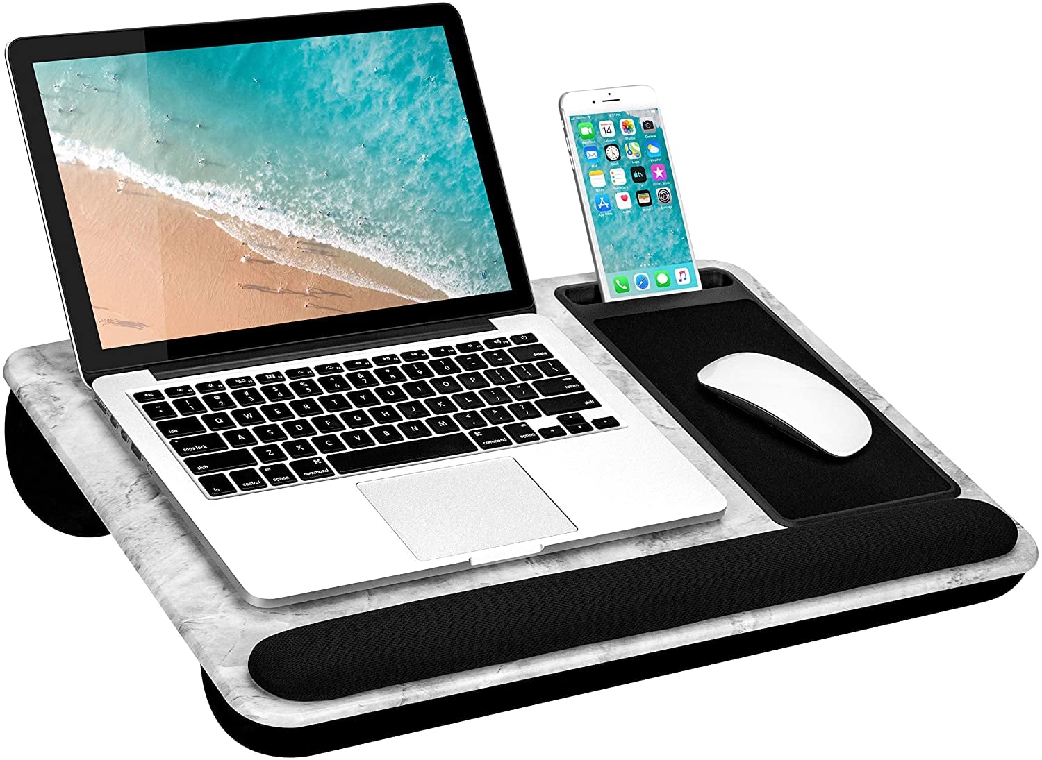 Macbook lap store desk