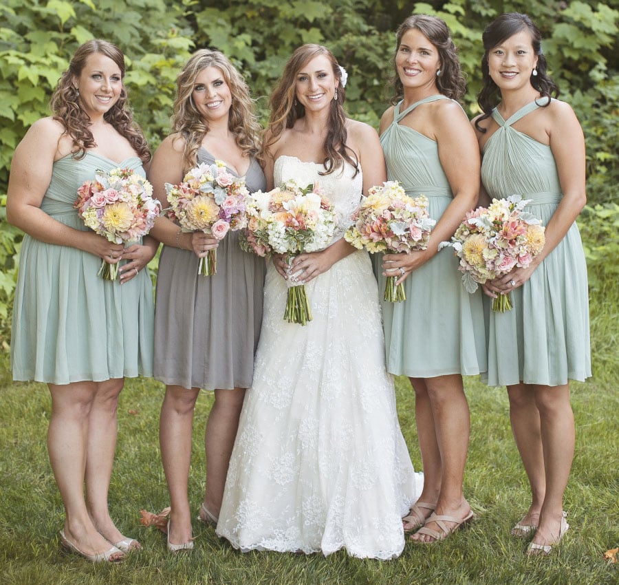 the maid or matron of honour, to stand out among your bridesmaids. 