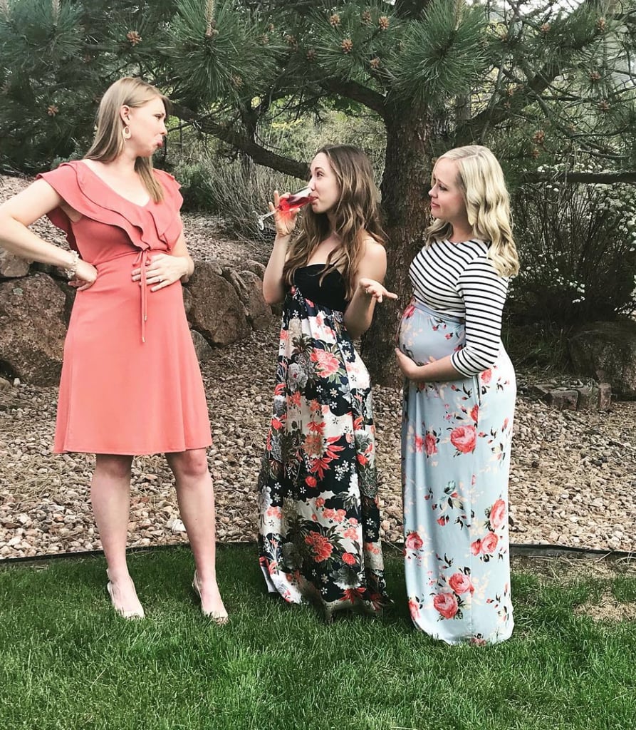 These two sisters had a bit of fun with their maternity photo, with a hilarious cameo from their nonpregnant sister and her glass of wine.

    Related:

            
            
                                    
                            

            50+  Necessary Gifts For Moms Who Love Wine