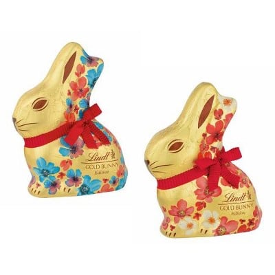 Lindt Floral Easter Gold Bunny