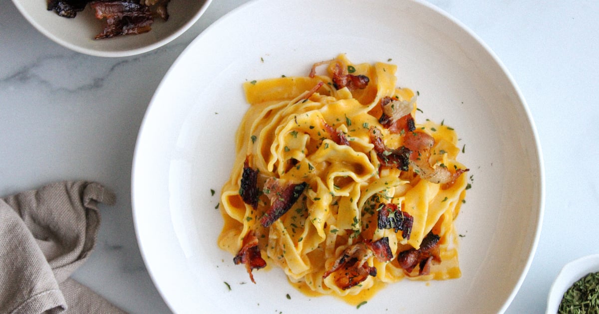 Butternut-Squash Carbonara Recipe and Photographs