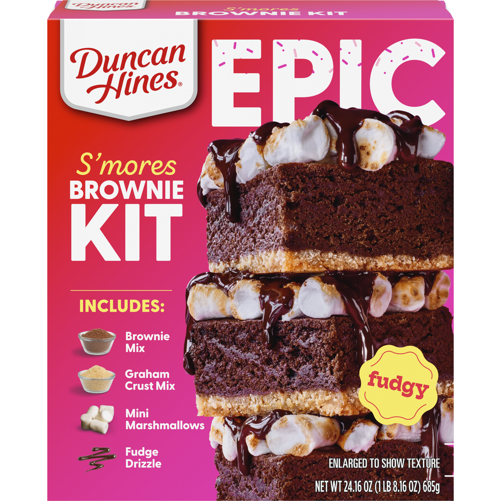 Duncan Hines Epic S'mores Brownie Kit