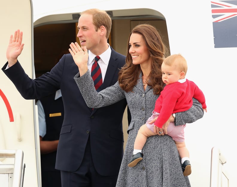 The royal family's picture perfect final tour moment.