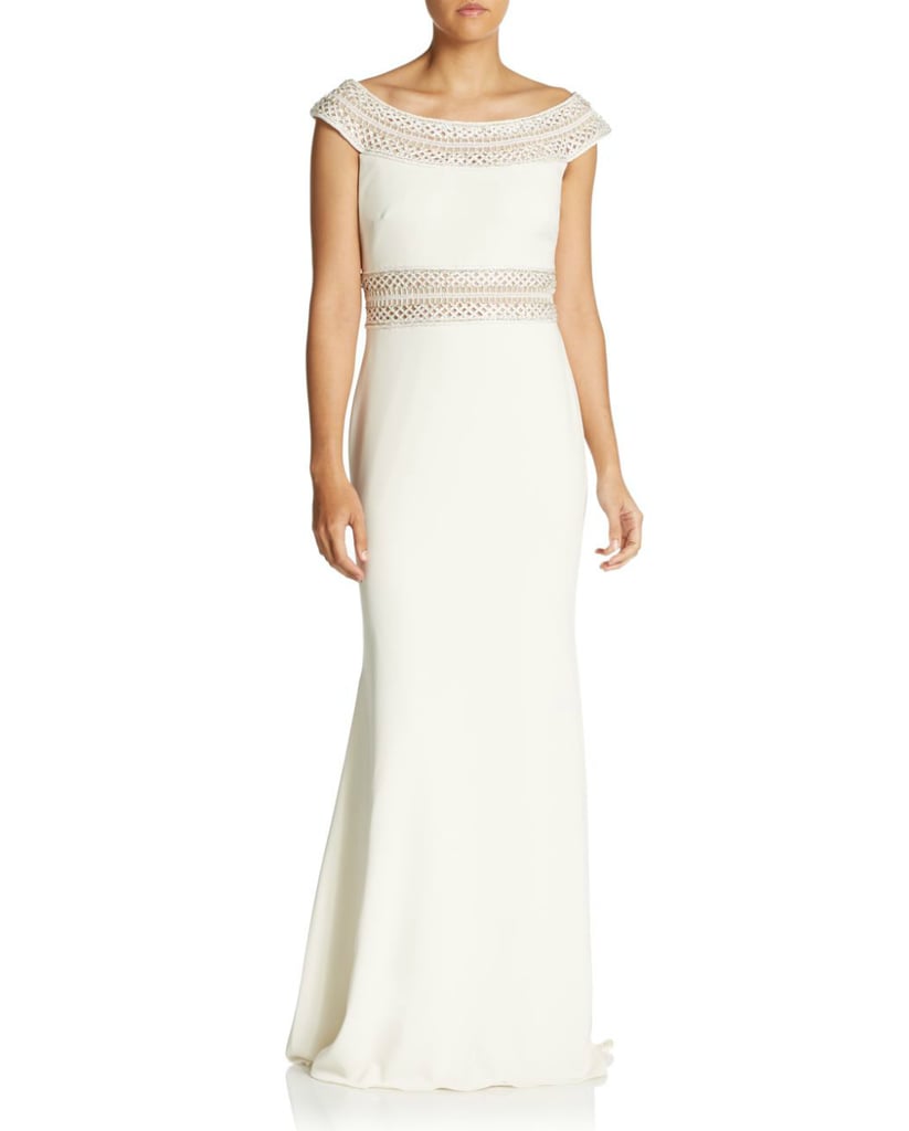 Badgley Mischka Off-the-Shoulder Gown ($1,190)