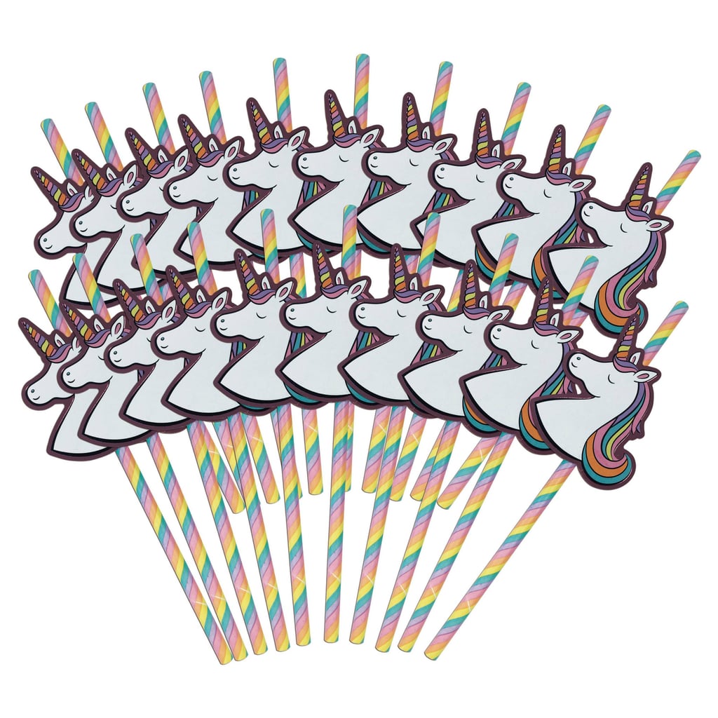 Unicorn Straws 20 Count ($3)