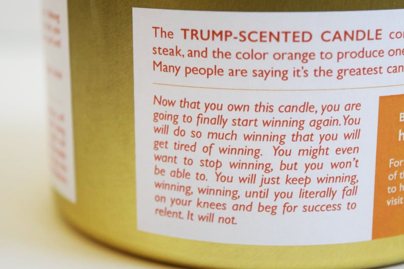 The Candle Comes With a Much-Needed Warning