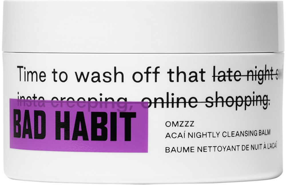 Bad Habit  OMZZZ Acai Nightly Cleansing Balm