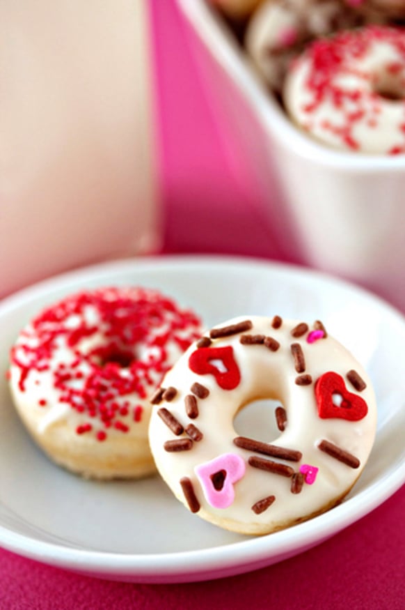 Valentine's Day Mini Doughnuts 28 Sweet Valentine's Day