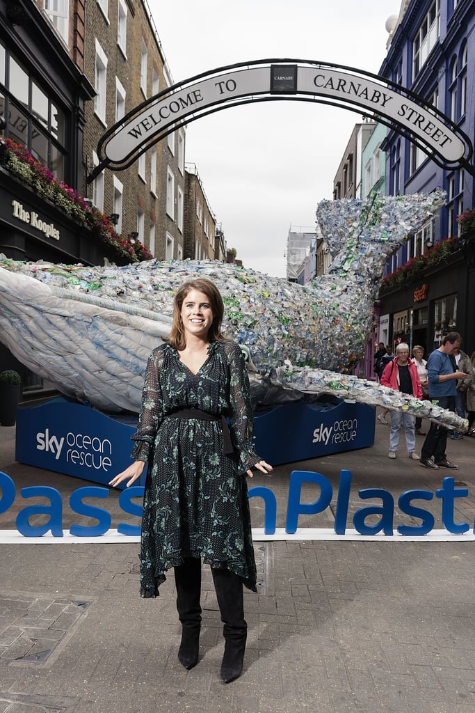 Princess Eugenie's Sheer Floral Dress