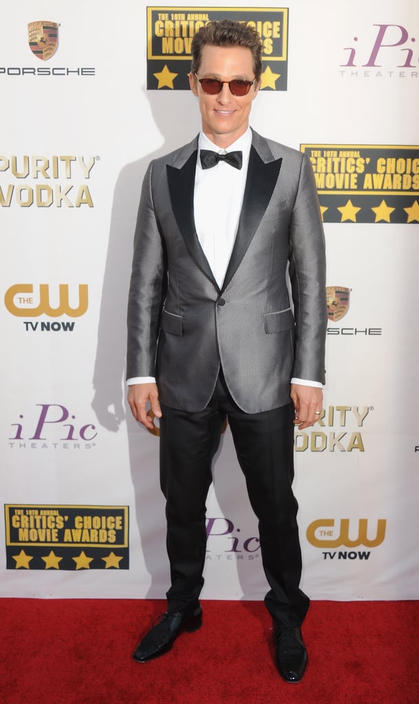 Matthew McConaughey at the Critics' Choice Awards