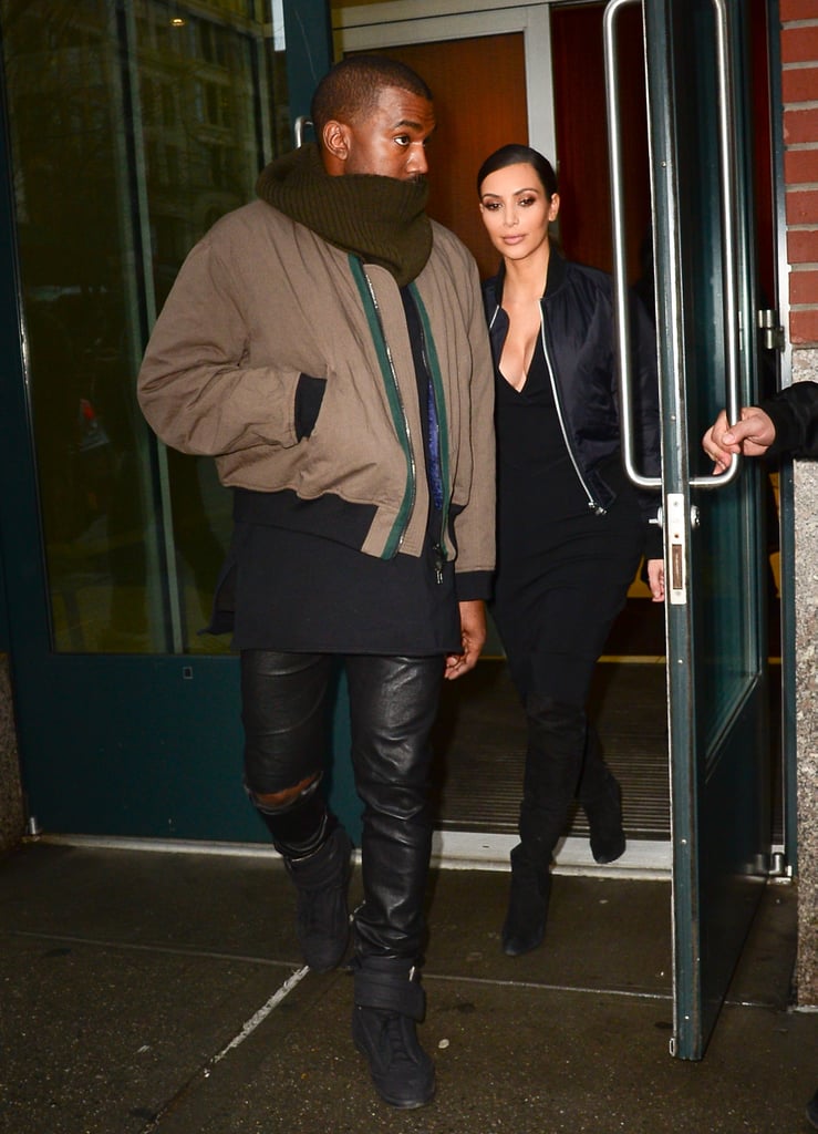 Kim Kardashian and Kanye West in NYC | Pictures