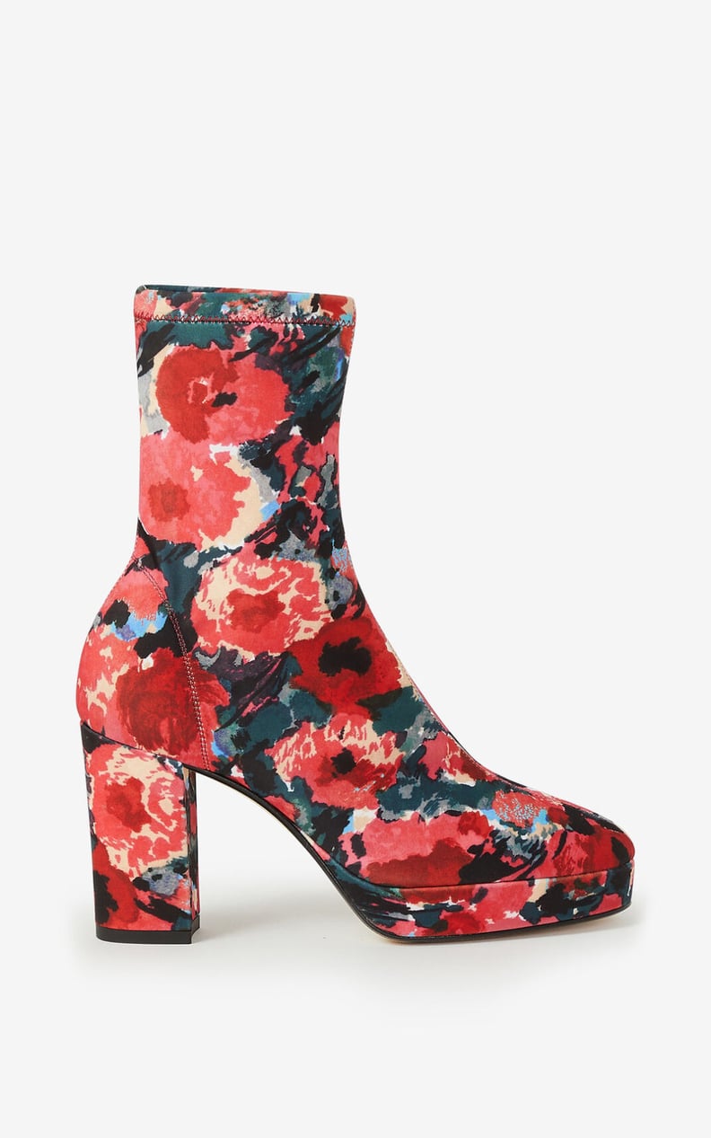 Kenzo Glove Watercolors Platform Ankle Boots