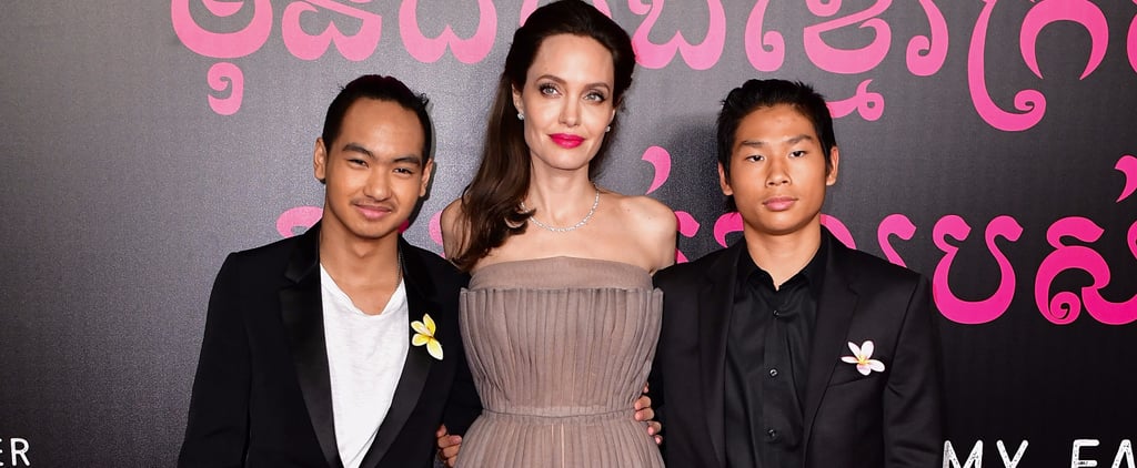 Angelina Jolie Brings Sons Maddox and Pax as Dates to Her NYC Premiere
