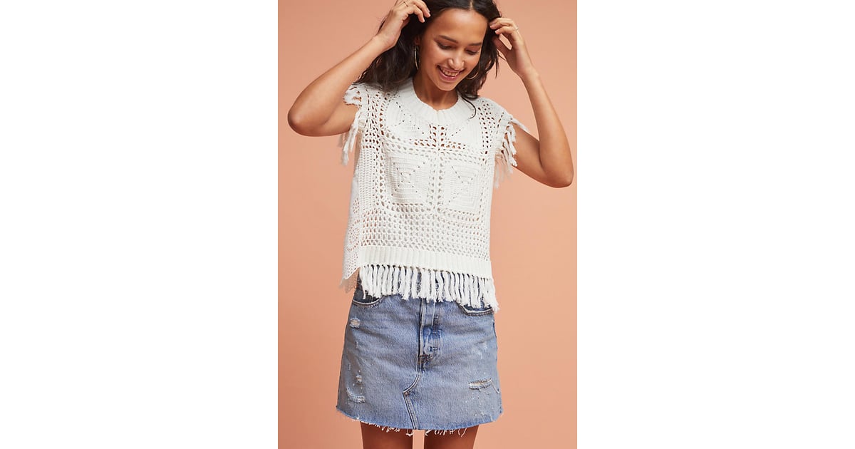 Harlyn Louisa Crocheted Top | Crochet Summer Clothing | POPSUGAR