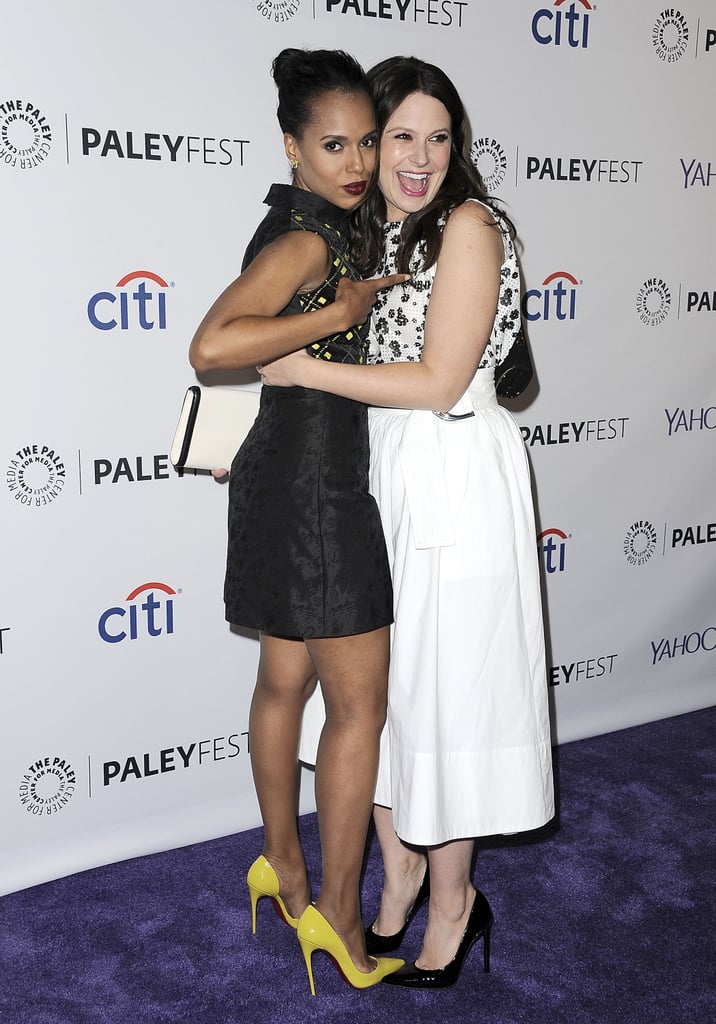 Kerry Washington showed mad love for her Scandal costar Katie Lowes at PaleyFest in LA on Sunday.