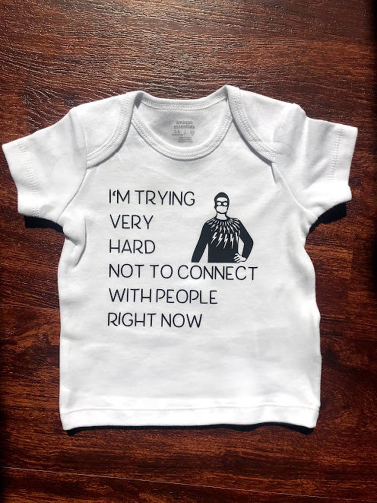 Schitt's Creek Trying Very Hard Onesie