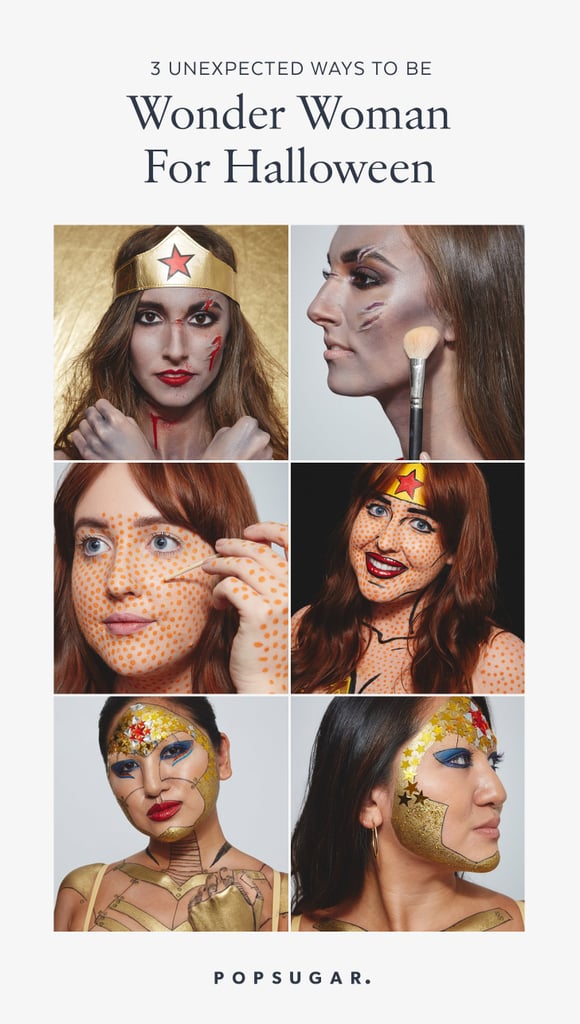 Wonder Woman Halloween Makeup