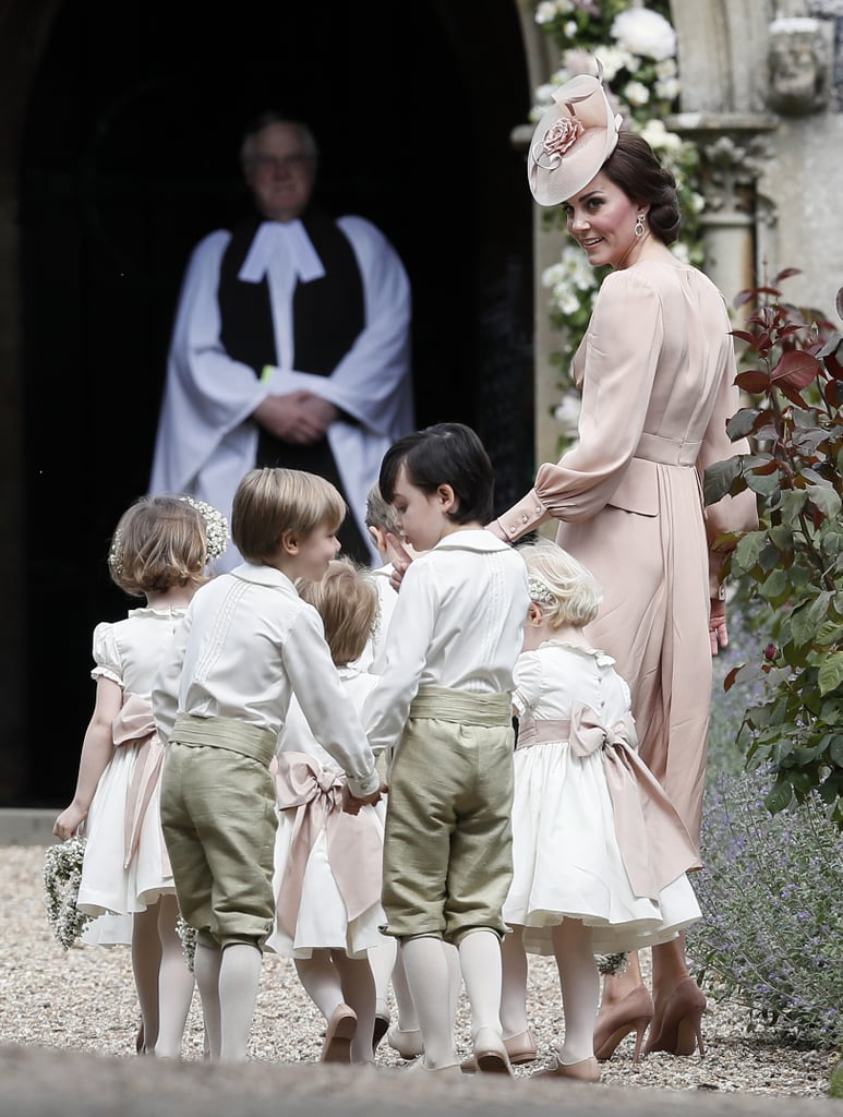 George and Charlotte at Pippa Middleton's Wedding Pictures