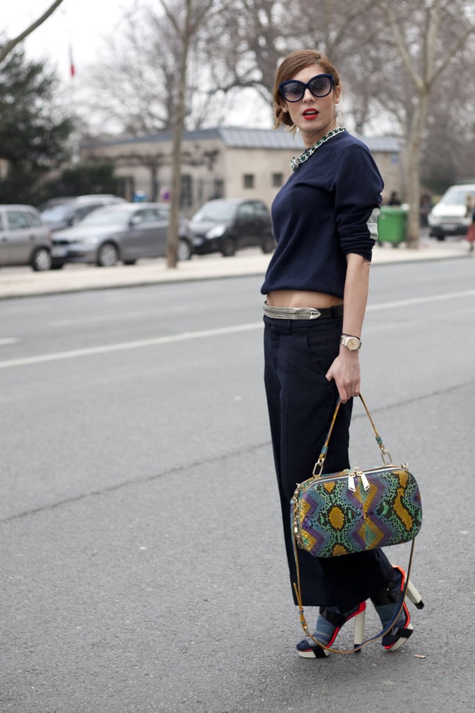 Paris Fashion Week Street Style Fall 2012 Paris Fashion Week Street Style Fall 2012