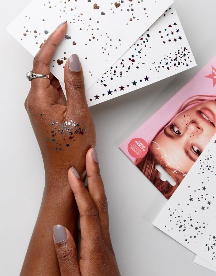 Lottie Metallic Face & Freckle Temporary Tattoos