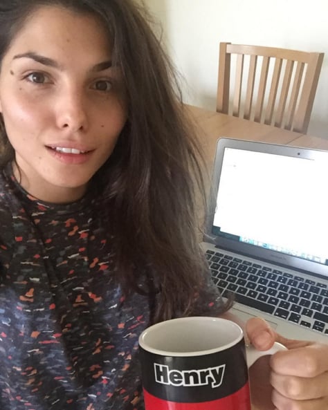 Model Stina Sanders and Real Selfies
