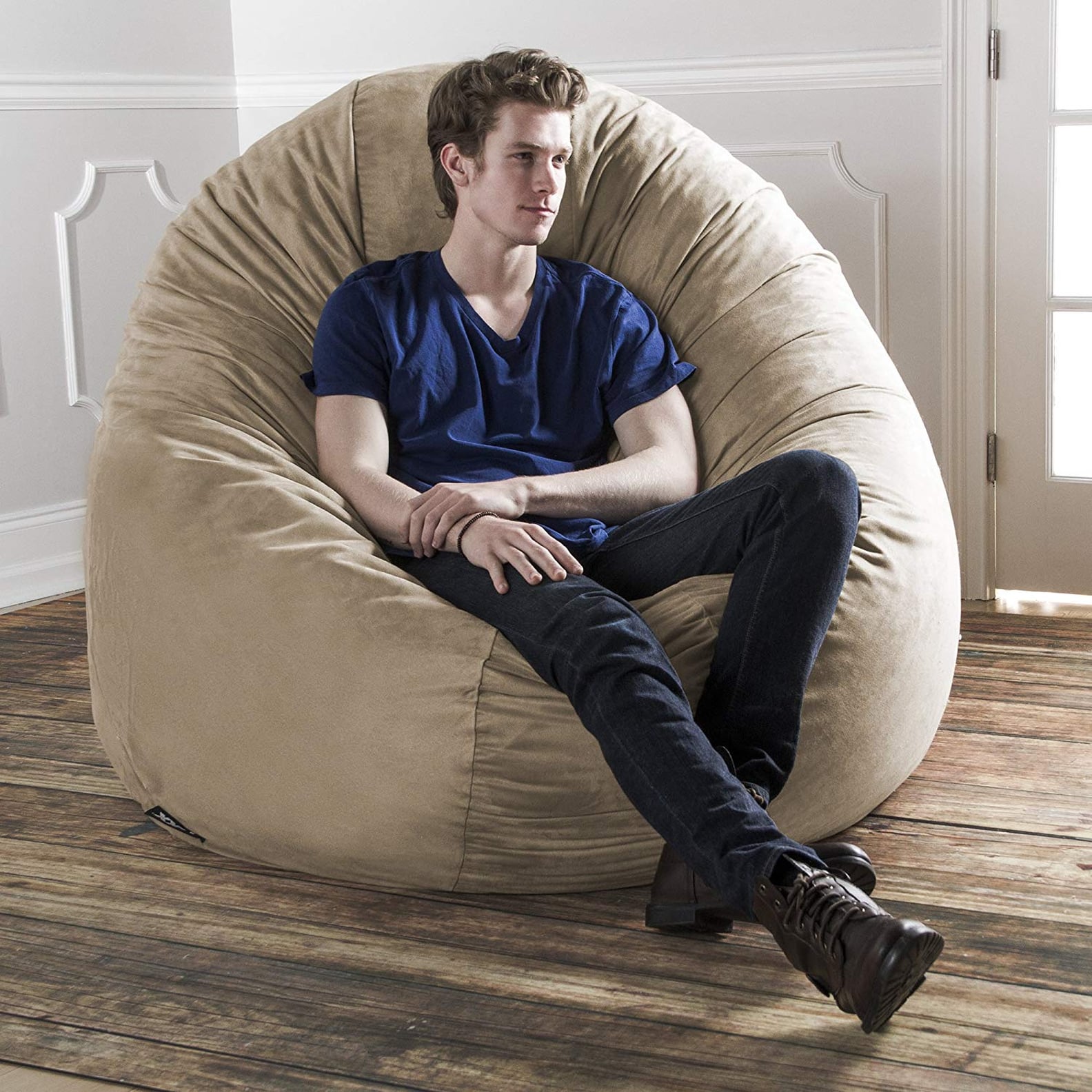 Jaxx's 6Foot Cocoon Beanbag Chair Review POPSUGAR Home