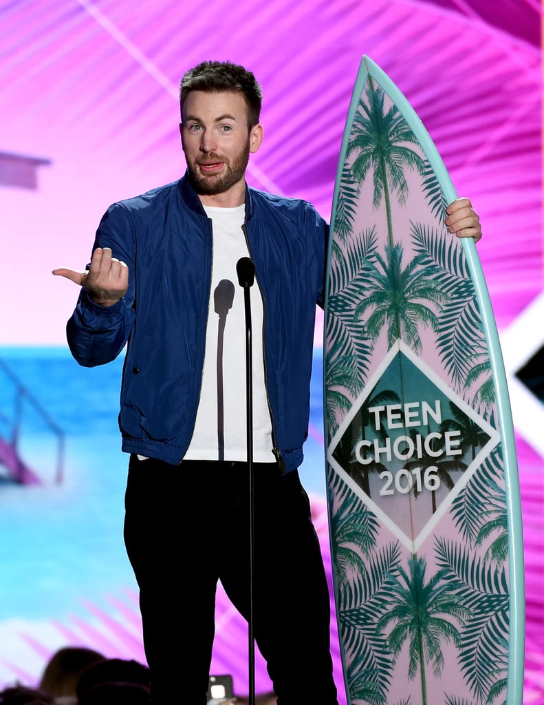 Chris Evans 2016 Teen Choice Awards