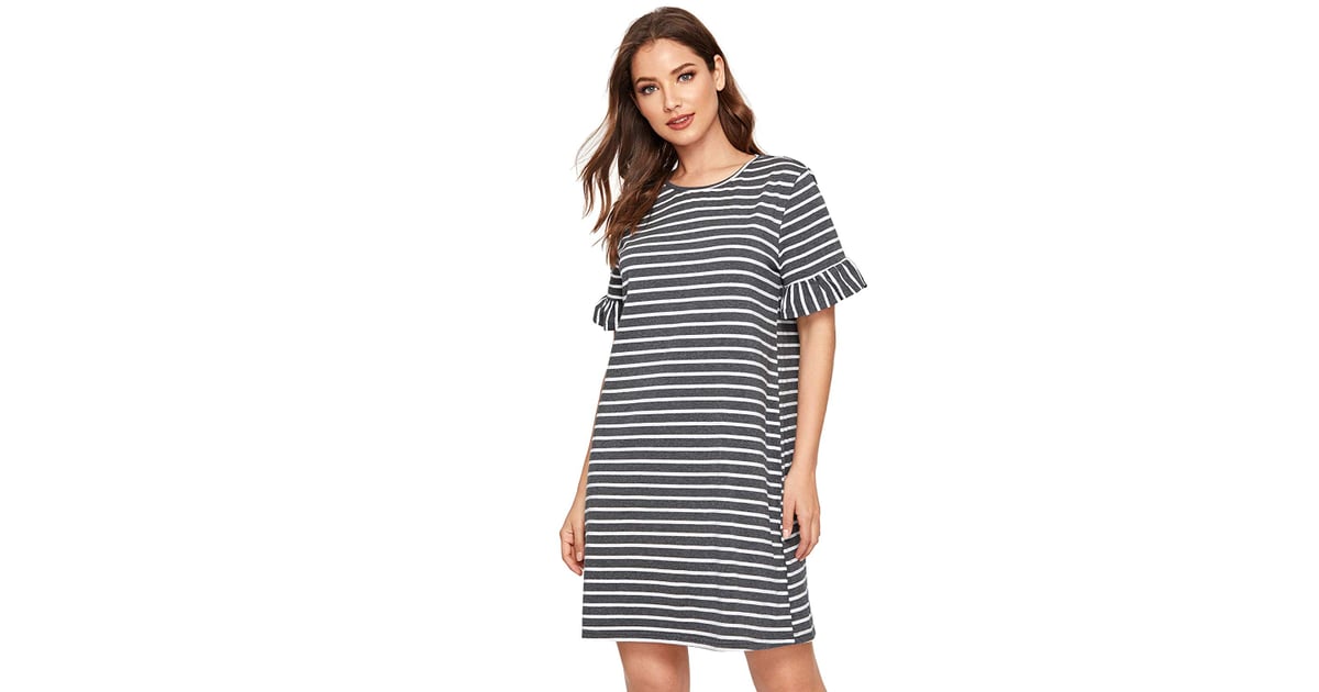 Floerns Striped TShirt Dress Amazon Prime Day 2019 TShirt Dress