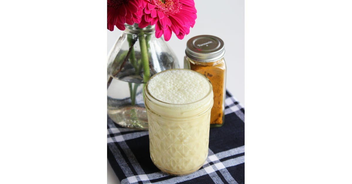 Turmeric Almond Milk Healthy Tonic Drink Recipes POPSUGAR Fitness