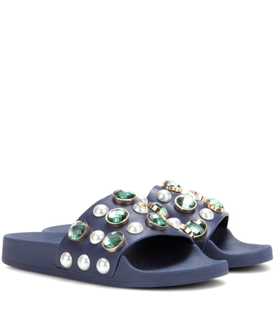 embellished birkenstock sandals