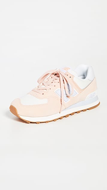 A Fun Pink Pair: New Balance 574 Classic Sneakers | Best Casual ...