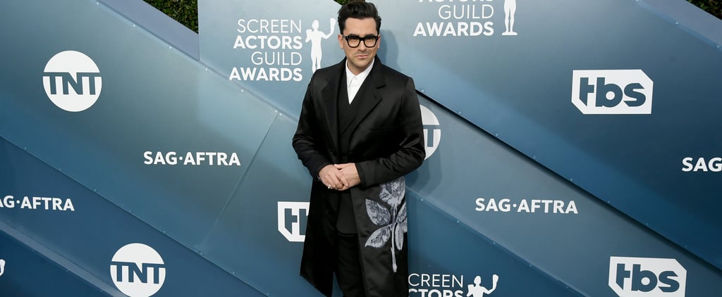 Dan Levy Wore a Rose Jacket to the SAG Awards 2020
