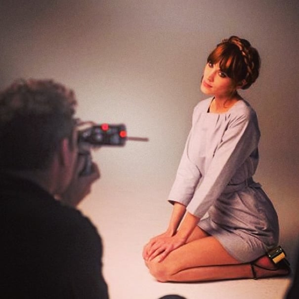 Alexa Chung reminded us of a photo shoot when she sported a superstylish crown braid.
Source: Instagram user chungalexa