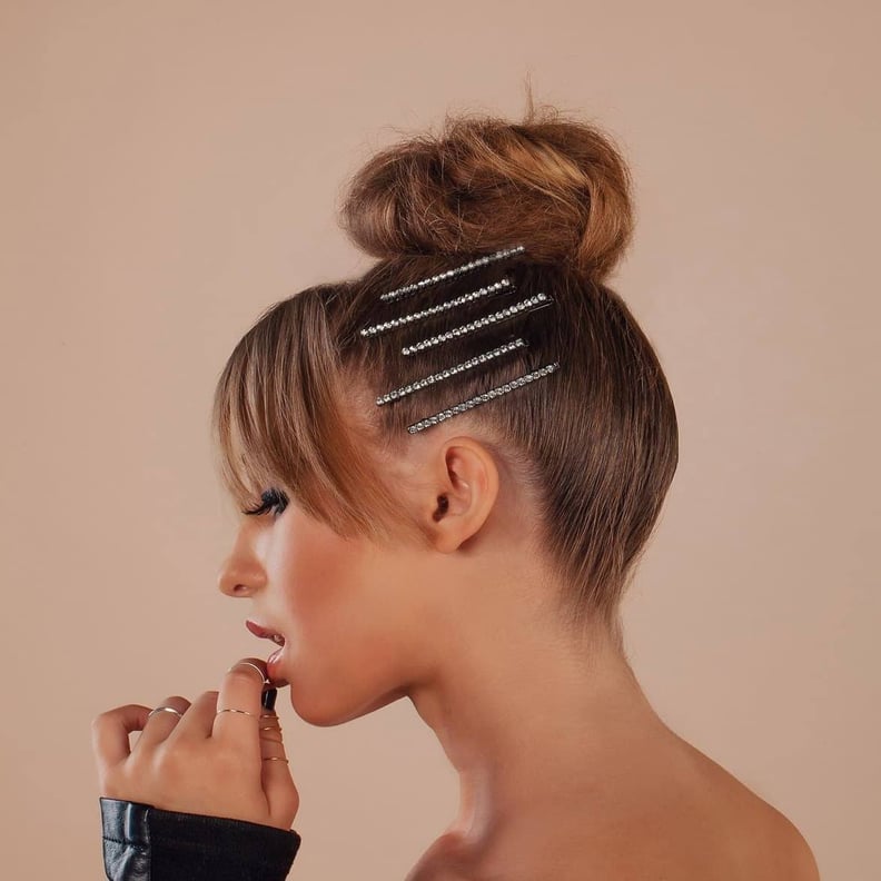 Kitsch x Justine Marjan Classic Rhinestone Bobby Pins