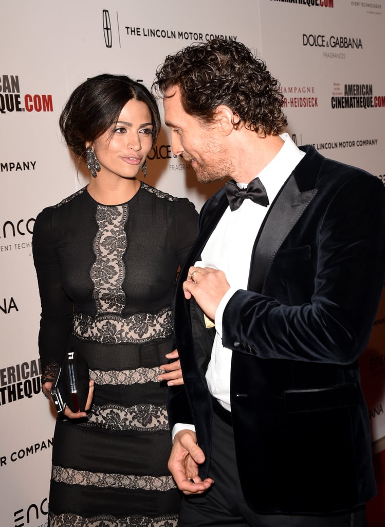 The duo shared a moment on the red carpet at an October 2014 LA event.