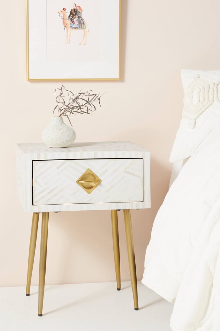 Optical Inlay Nightstand Most Stylish and Functional Furniture From