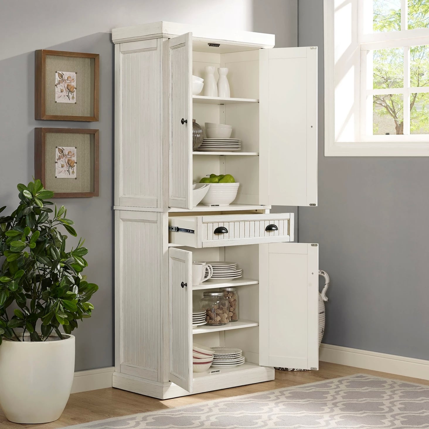 Seaside Kitchen Pantry Keep Your Kitchen Tidy With These 55
