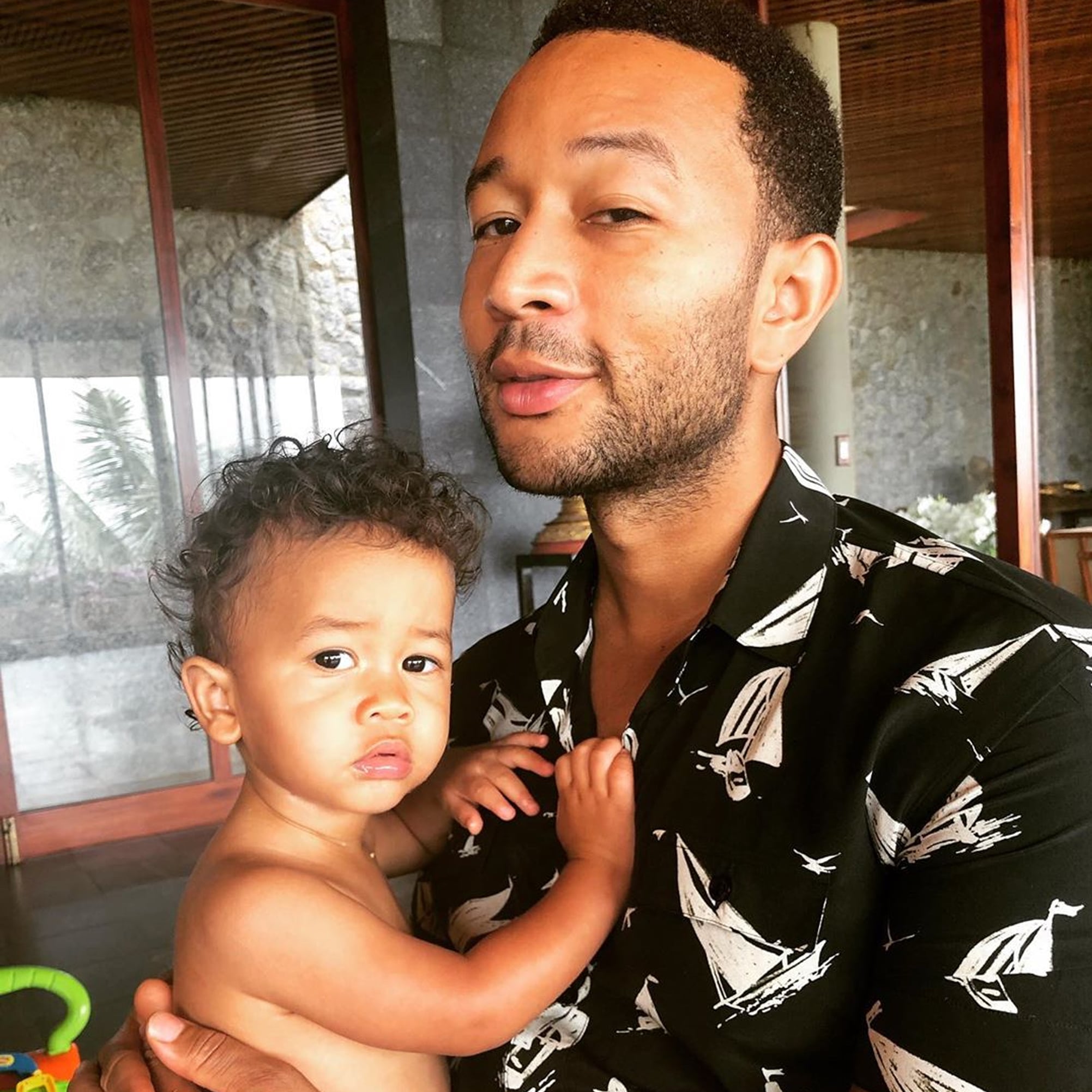 John Legend And Miles Stephens S Cutest Photos Together Popsugar Family