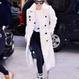 You Can’t See the Best Part of Gigi Hadid’s Furry Coat Until She Unbuttons It