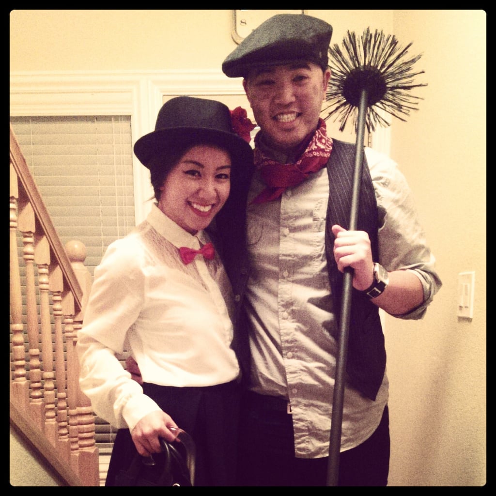 Mary Poppins and Bert