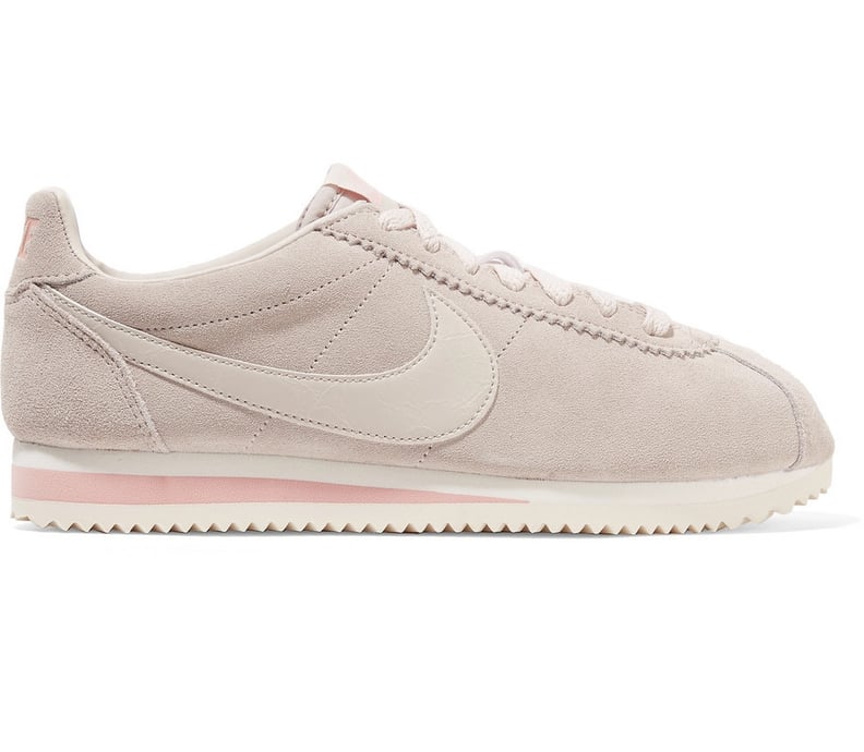 Nike Classic Cortez Suede and Leather Sneakers