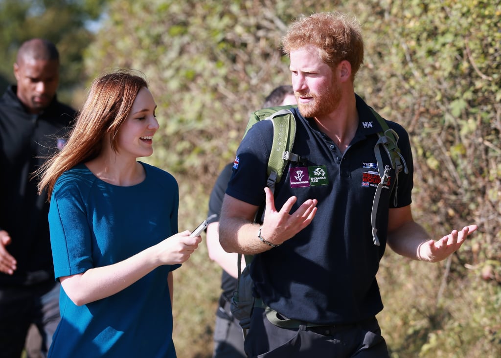 Prince Harry Walking the Wounded's Walk of Britain