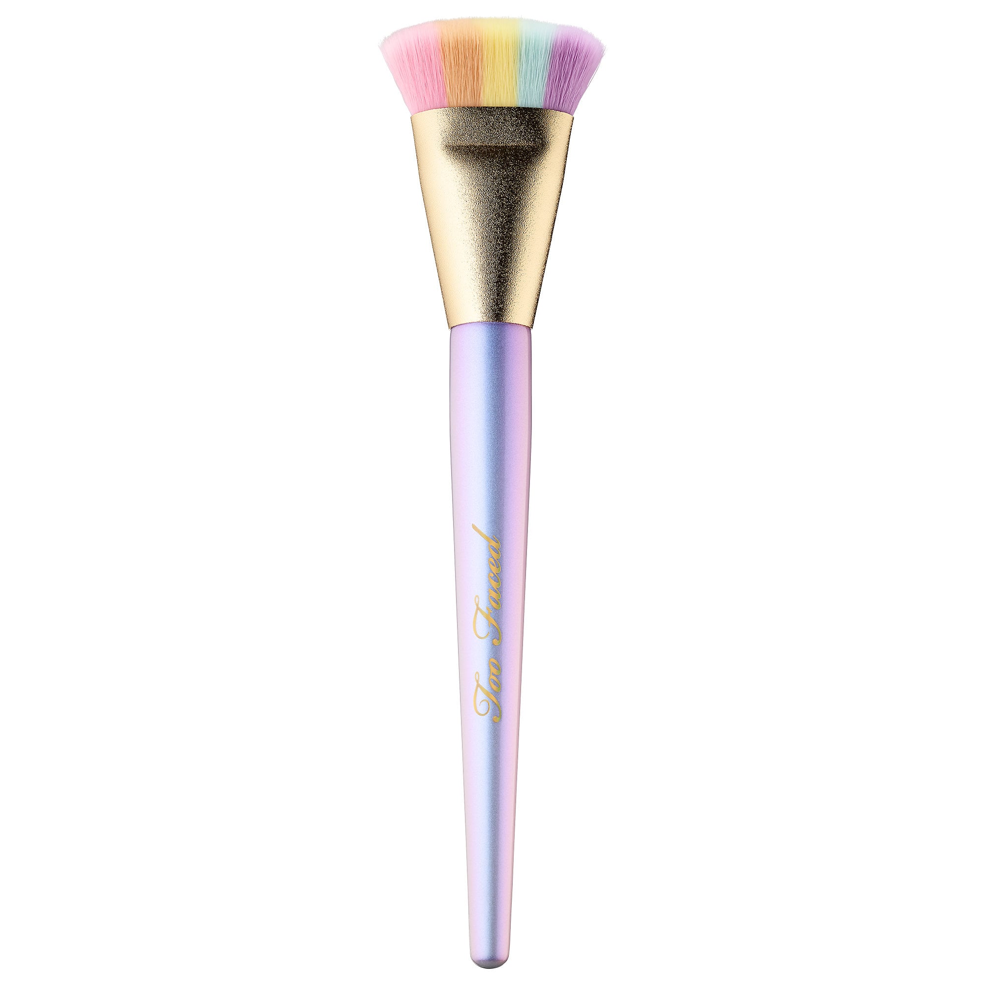 Too Faced Rainbow Highlighter Brush 2018 POPSUGAR Beauty