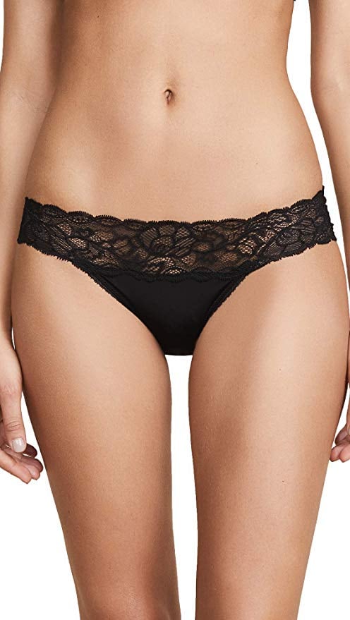 + NET SUSTAIN set of 12 stretch-lace low-rise thongs
