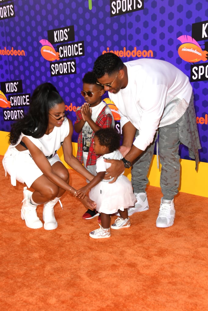 Ciara and Her Family at the 2018 Kids' Choice Sports Awards