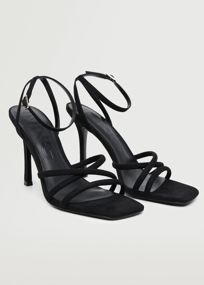 Mango Strappy Heeled Sandals